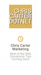 Mobile Screenshot of chriscarter.net