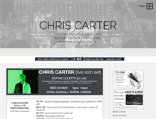 Tablet Screenshot of chriscarter.co.uk